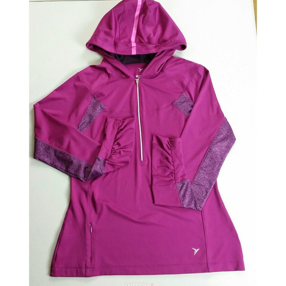 Old Navy Active Wear Hoodie Lg Purple/Pink/Fusia - Picture 2 of 8